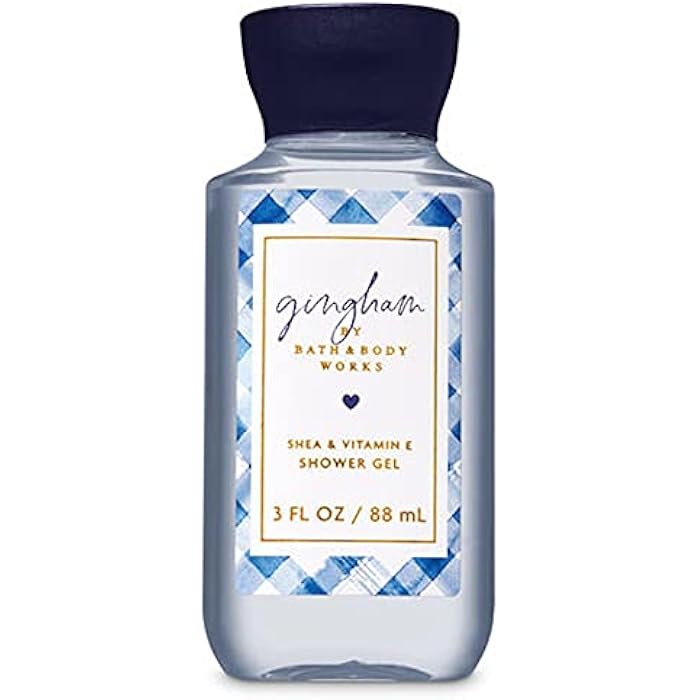 Bath & Body Works Gingham Shower Gel with Shea and Vitamin E - 88ml